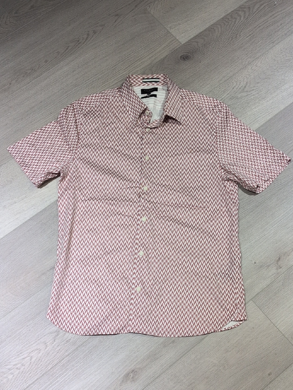 Men's Ted Baker Short Sleeve Button Up Shirt